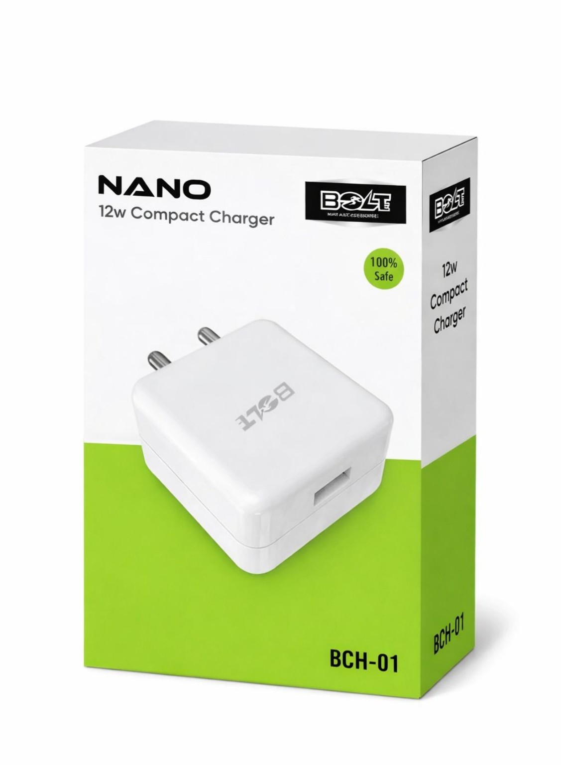Bolte 12W Charger With Micro Cable
